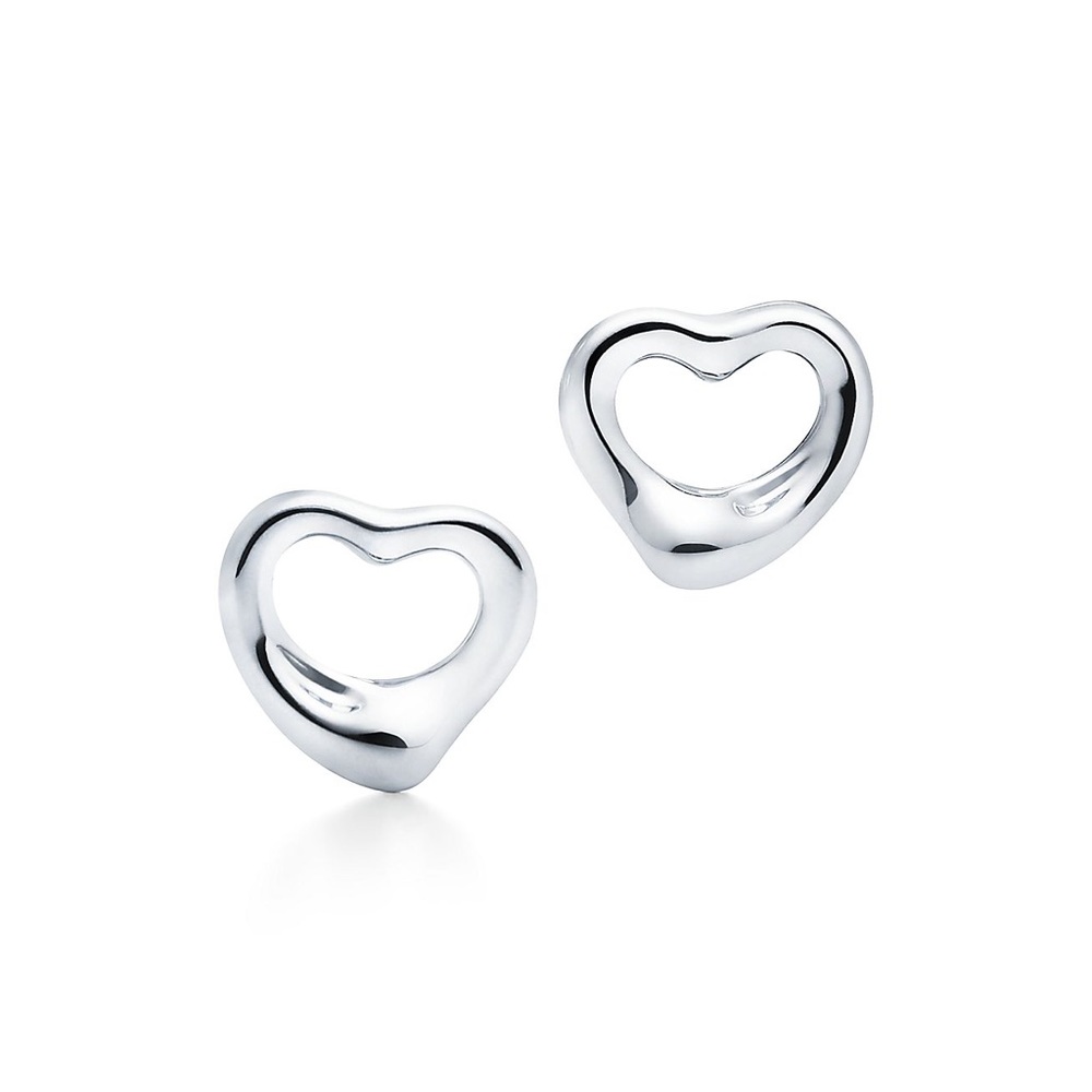 Tiffany & Co Heart Stud Earrings